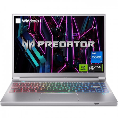Acer Predator Triton PT14-51-78B4 GAMING Core i7-13700H 512GB SSD 16GB 14-inch (1920x1200) 165Hz Window 11 NVIDIA RTX 4050 6144MB SPA SILVER Backlit Keyboard 