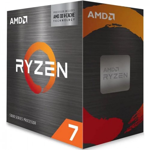 AMD Ryzen 7 5700X3D 8-Core Processor 4.1GHz Boost, 96MB L3 Cache, PCIe 4.0, DDR4-3200, Zen 3 Architecture, AM4