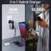 Anker 733 Power Bank, 2-in-1 Charger, Hybrid 65W Wall Charger and 10,000mAh Portable Charge, 2 USB-C Ports and 1 USB-A Port, PowerIQ 3.0 A1651211
