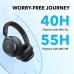 Anker Soundcore Space One Adaptive Noise Cancelling Headphones Black