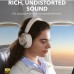 Anker Soundcore Space One Pro Adaptive Noise Cancelling Headphones White