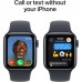 Apple Watch SE 2nd Generation Smartwatches, 2024 (GPS) 40mm Aluminum Case with Midnight Sport Band, 32GB Storage, 50 Meters Water Resistance, Medium/Large Midnight MXE93LL/A