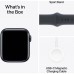 Apple Watch SE 2nd Generation Smartwatches, 2024 (GPS) 40mm Aluminum Case with Midnight Sport Band, 32GB Storage, 50 Meters Water Resistance, Medium/Large Midnight MXE93LL/A