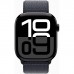 Apple Watch Series 10 GPS + Cellular 46mm Jet Black Aluminium Case with Ink Sport Loop MWY53QA/A