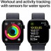 Apple Watch Series 10 GPS + Cellular 46mm Jet Black Aluminium Case with Ink Sport Loop MWY53QA/A