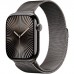 Apple Watch Series 10 GPS + Cellular 42mm Slate Titanium Case With Slate Milanese Loop, ECG App, Always-On Retina Display, TRA Version MX053QA/A
