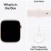 Apple Watch Series 10 GPS 42mm Rose Gold Aluminum Case With Light Blush Sport Band, Always-On Retina Display, Water Resistant, TRA Version, Small/Medium MWWJ3QA/A