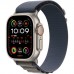 Apple Watch Ultra 2 GPS+Cellular 49mm Smartwatch with Rugged Titanium Case & Blue Alpine Loop-Medium, Fitness Tracker, GPS, Action Buton, Extra-Long Battery Life, Bright Retina Display MRFC3ZA/A