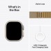 Apple Watch Ultra 2 GPS + Cellular 49mm Natural Titanium Case with Tan Alpine Loop-Medium MX4F3QA/A