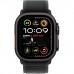 Apple Watch Ultra 2 GPS+Cellular 49mm Black Titanium Case with Black Trail Loop-S/M MX4U3QA/A