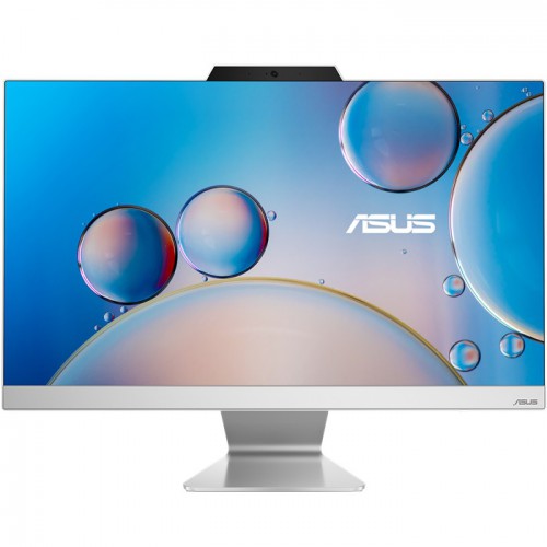 Asus Intel Core i5 -12th Gen Ram 8GB 512 SSD Camera Lan WiFi 23.8-inch Full HD Screen Non Touch Wireless Keyboard & Mouse with Windows 11 Pro Color White 1 Year Warranty ASUS-24-A3402WB