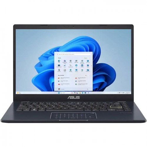Asus E410 14" FHD Laptop, Intel Celeron N4500 Processor, 4GB RAM, 64GB SSD, Graphics UMA, English Keyboard, Windows 11 Home in S Mode, Star Black E410KA-CL464