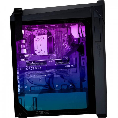 Asus ROG Strix Tower Gaming Desktop PC–Intel Core i7-14700F, RTX 4070 12GB, 32GB DDR5 RAM, 1TB NVMe SSD, Wi-Fi 6E, Windows 11 Home–Black G16CHR-IS776
