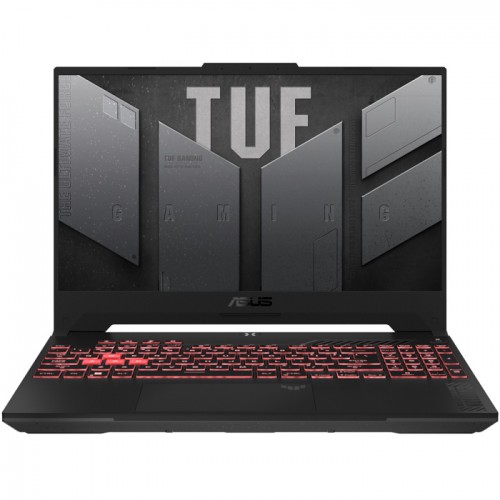 Asus Tuf FA507NVR-LP003 Gaming Laptop, 15.6 Inch FHD 144Hz Display, AMD Ryzen 7 7435HS, 16GB (8x2) RAM, 1TB SSD, GeForce RTX 4060 8GB GPU, English Keyboard, Free Dos, Mecha Gray Brand new
