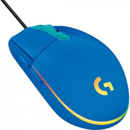 Logitech G203 Wired Gaming Mouse Blue 910-005798