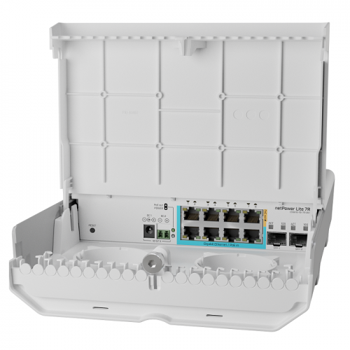 Mikrotik CSS610-1GI-7R-2S+OUT Netpower LITE 7R Reverse PoE Switch