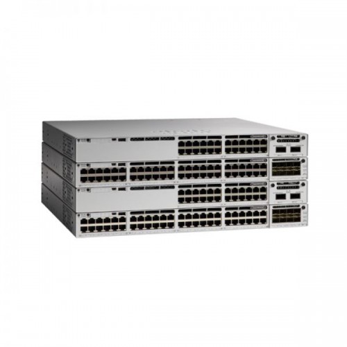 Catalyst 9300 24-port fixed uplinks PoE+, 4X10G uplinks, Network Essentials