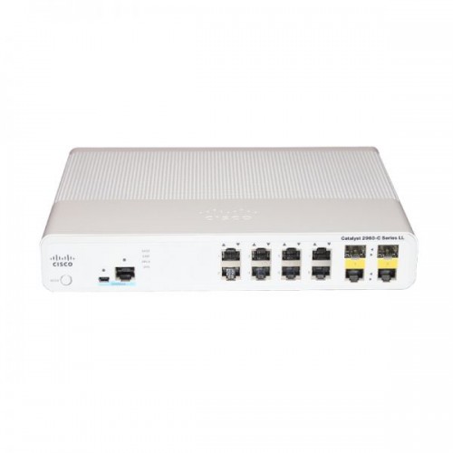 Cisco WS-C2960C-8TC-S Catalyst 2960C Network Switch