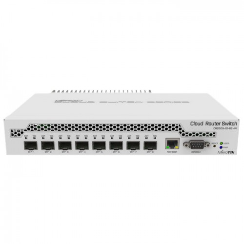 MikroTik CRS309-1G-8S+IN 9-Port Desktop Switch