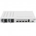 Mikrotik CRS504-4XQ-IN Cloud Router Switch 650MHz 4xQSFP28 Compatible with 40G, 25G, 10G, and 1G Fiber Connections