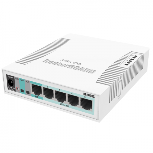 Mikrotik CSS106-5G-1S Cloud Smart Switch RB260GS