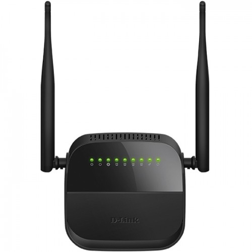 D-Link DSL-124 Wireless N 300 ADSL2+ Modem Router