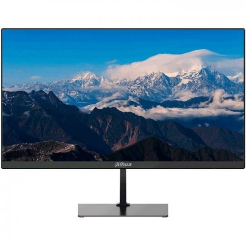 Dahua 24 inch FHD IPS Monitor, 1920x1080 Resolution, 75Hz Refresh Rate & 6ms Response Time, Adaptive Sync, 99% sRGB, 16:9 Aspect Ratio, VGA×1, HDMI 1.4×1, Audio out× 1, Black | DHI-LM24-C201