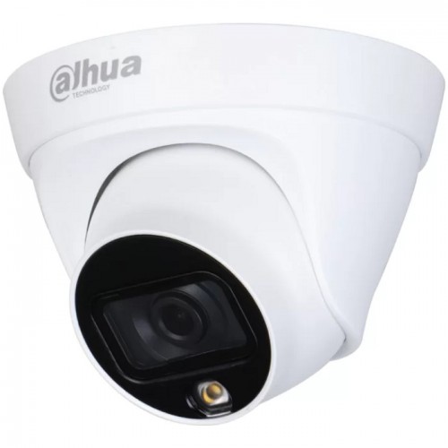 Dahua IP 2MP Lite Full-color 20m Fixed-focal Eyeball Dome IPC-HDW1239T1-LED-S5