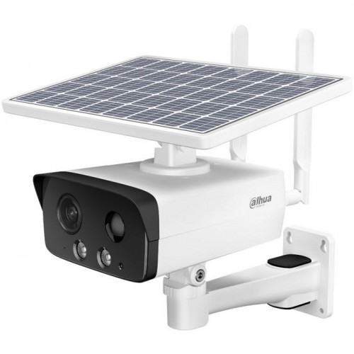 Dahua IP 4MP 4G Solar Power 50M Supports max. 256 G Micro SD card; built in IPC-HFW2431DG-4G-SP-EAU-B