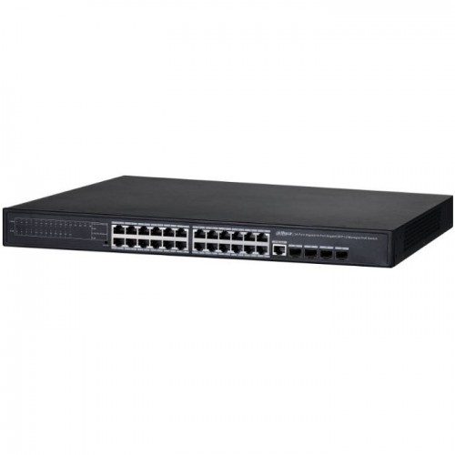 Dahua 24Port Gigabit Managed PoE Switch PFS4428-24GT-370