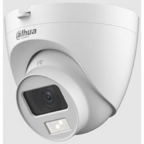 Dahua 5MP Smart Dual Light HDCVI Fixed-focal Quick-to-install Eyeball Camera HAC-HDW1500CLQ-IL-A