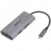 Dahua 7 in 1 USB 3.1 Type-C to USB 3.0 + HDMI + SD/TF + PD Docking Station TC37
