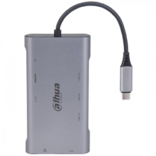 Dahua 9 in 1 USB 3.1 Type-C to USB 3.0 + HDMI + RJ45 + VGA + SD/TF +PD Docking Station TC39