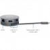 Dell DA310 USB-C Mobile Adapter, 7-in-1, Type C Laptop Compatible - Dock and Adapter - Gray