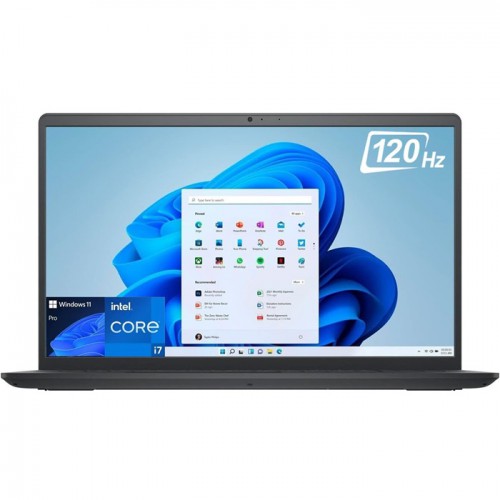 Dell Inspiron 3520 JP7E4C 12th Gen Core i7-1255U 16GB-RAM 512GB-SSD Intel IRIS XE Graphics 15.6-inch FHD(1920 x 1080) Carbon Black Color Backlight English Keyboard Window 11 Home