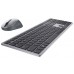 Dell KM7321W Premier Multi-Device Wireless Keyboard and Mouse Titan Gray ARA, Bluetooth 5.0 & 2.4GHz, Scissor-Switch Keyboard, 12 Programmable Keys, 7-Button Optical Mouse, Adjustable DPI (1000-4000)