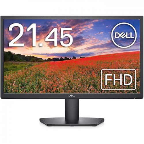 Dell SE222H 21.45″ FHD Monitor–75Hz, VA Panel, Anti-Glare, Tilt-Adjustable, Matte Black