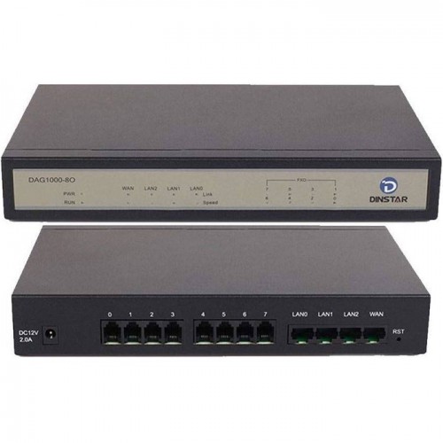 Dinstar VoIP Gateway DAG1000-8O