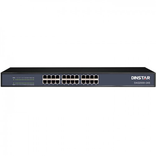 Dinstar 24 FXS Analog VoIP Gateway DAG2000-24S