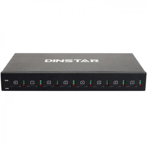 Dinstar GSM/WCDMA/LTE VoIP Gateway UC2000-VE-8T