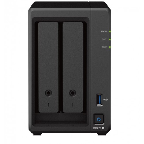 Synology 2-Bay DS723+ Compact and capable storage for home and small business NAS Enclosure