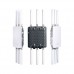 EnGenius High-Powered, Long-Range, Ruggedized 3 x 3 Dual-Band Wireless AC1750 Outdoor Access Point, 29 dBm, IP68, Gigabit Port, 802.3af/at PoE(ENH1750EXT) White