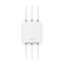 EnGenius High-Powered, Long-Range, Ruggedized 3 x 3 Dual-Band Wireless AC1750 Outdoor Access Point, 29 dBm, IP68, Gigabit Port, 802.3af/at PoE(ENH1750EXT) White
