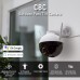 EZVIZ C8C Security Camera, Outdoor PT Surveillance Camera 1080p WiFi with 360° Visual Coverage, Color Night Vision, IP65 Waterproof, Motion Detection, Audio Pick Up, Support 256GB SD Card