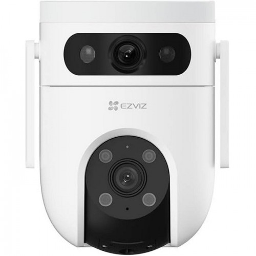 Ezviz 2K Dual-Lens 2K & 2K Dual-Lens, Two-Way Talk, Color Night Vision, Pan & Tilt Wi-Fi Camera CS-H9C