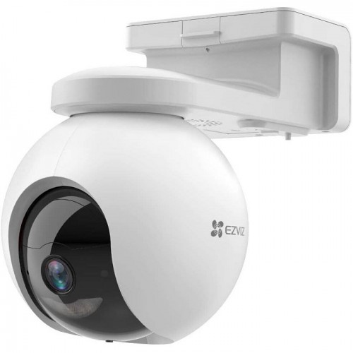 Ezviz Battery Camera Up to 210 Days of Battery Life¹ (10400 mAh), Two-Way Talk Pan & Tilt Wi-Fi Camera CS-HB8