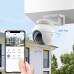 Ezviz Battery Camera Up to 210 Days of Battery Life¹ (10400 mAh), Two-Way Talk Pan & Tilt Wi-Fi Camera CS-HB8