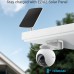 Ezviz Battery Camera Up to 210 Days of Battery Life¹ (10400 mAh), Two-Way Talk Pan & Tilt Wi-Fi Camera CS-HB8