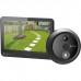 Ezviz 2MP Live View & Two-way Video Call, 4.3-inch Color Screen, 4600mAh Rechargeable Lithium Battery, Built-in Electronic Doorbell, Wire-free Peephole Door CS-HP4