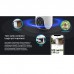 Ezviz H8C Security Camera, 1080p Outdoor WiFi Camera with Active Defense, AI Human Motion Detection with Auto Tracking, 360° Color Night Vision, Two Way Talk, Weatherproof, Works with Amazon Alexa